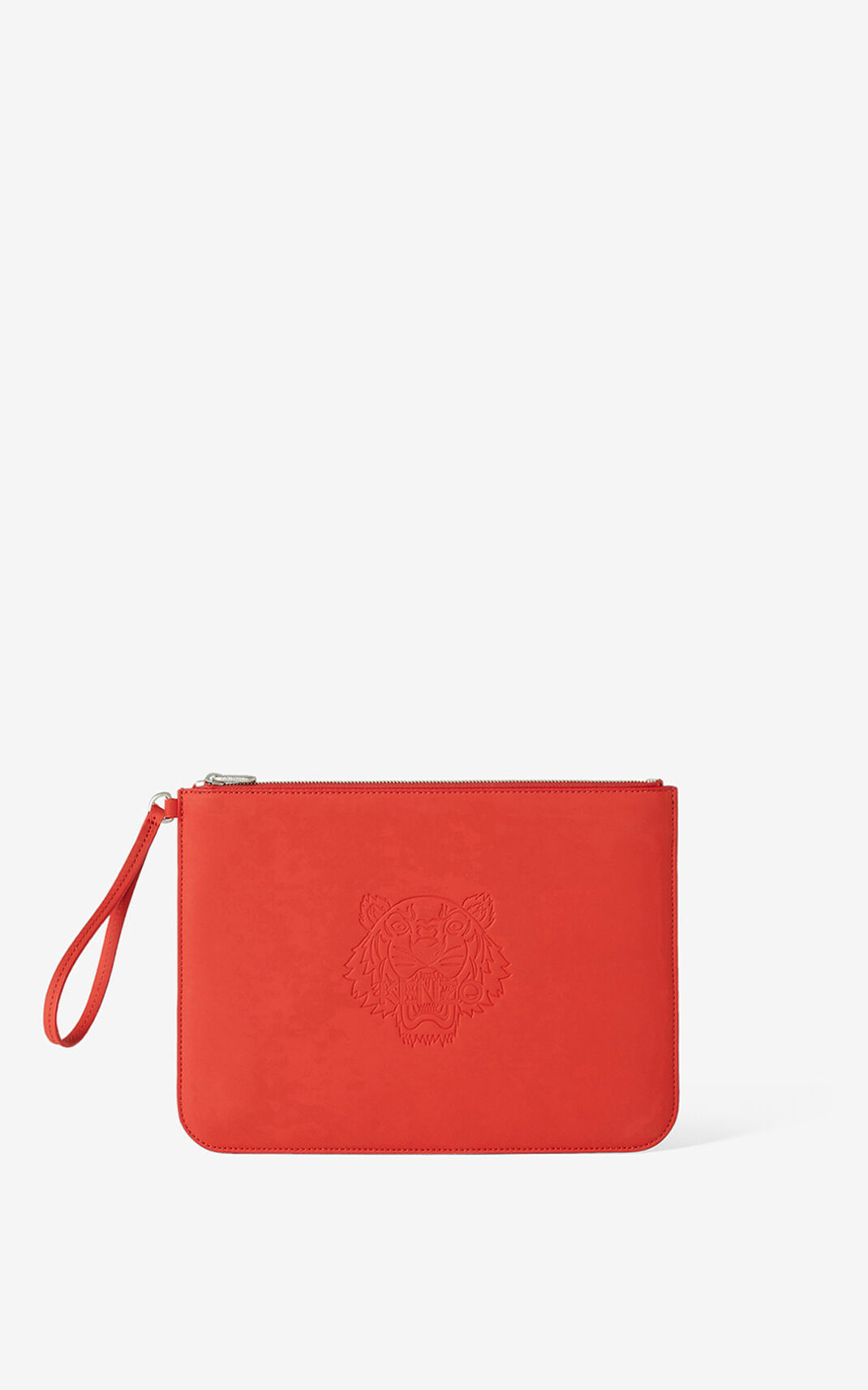 Pochette Kenzo Femme Preppy Tiger large Rouge RHSPI-4956